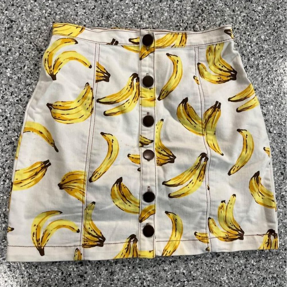 Urban Outfitters Banana Skirt